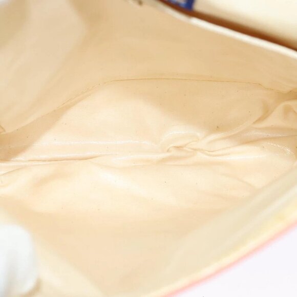 BURBERRY Blue Label Shoulder Bag Canvas Pink Auth - Picture 3 of 14